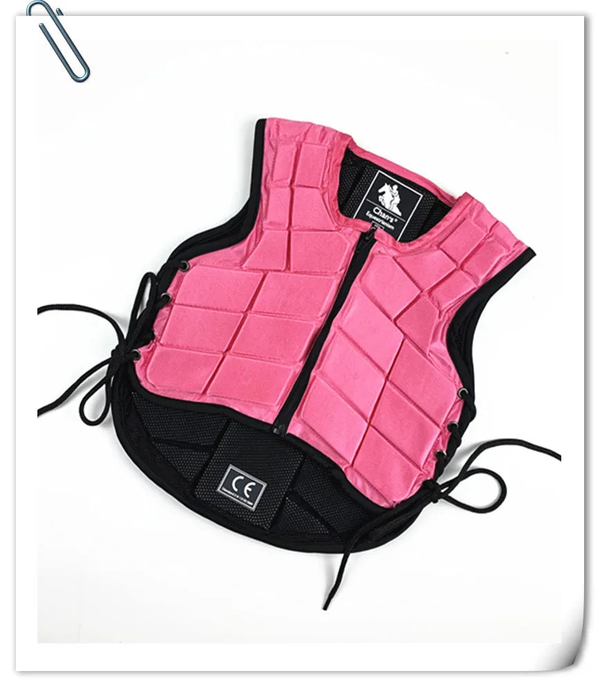 Adults Children Equestrian Vest Protective Horse Riding Armor Equestrian Equipment Safety riding equipment