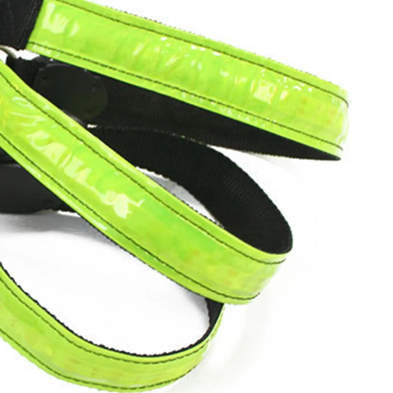 LED Horse Breastplate Collar Battery Operated Equestrian Safety Gear Protective Adjustable Webbing Chest Strap for Horse Show