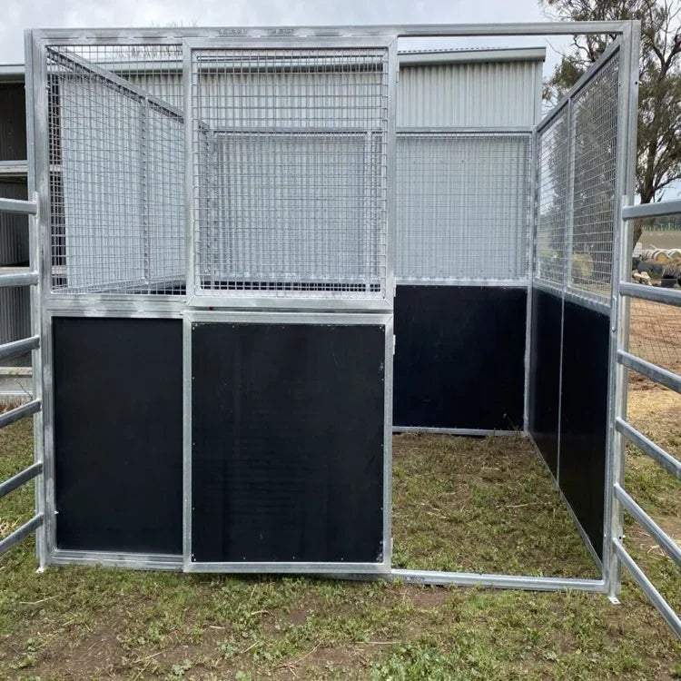 Supply Customized Portable Temporary Mobile Livestock Horse Room Stable with Roof