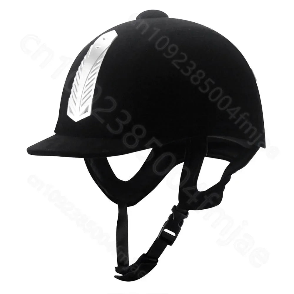 YurHorse AirSafe Helmet – Durable Half-Cover Equestrian Helmet (Unisex)