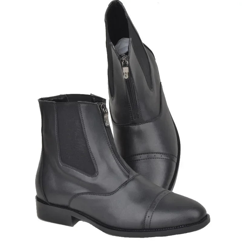 New Horse Riding Boots Equestrian Boots Unisex Customized High Quality Zipper Shoes Men Women Horse Riding Cavallo