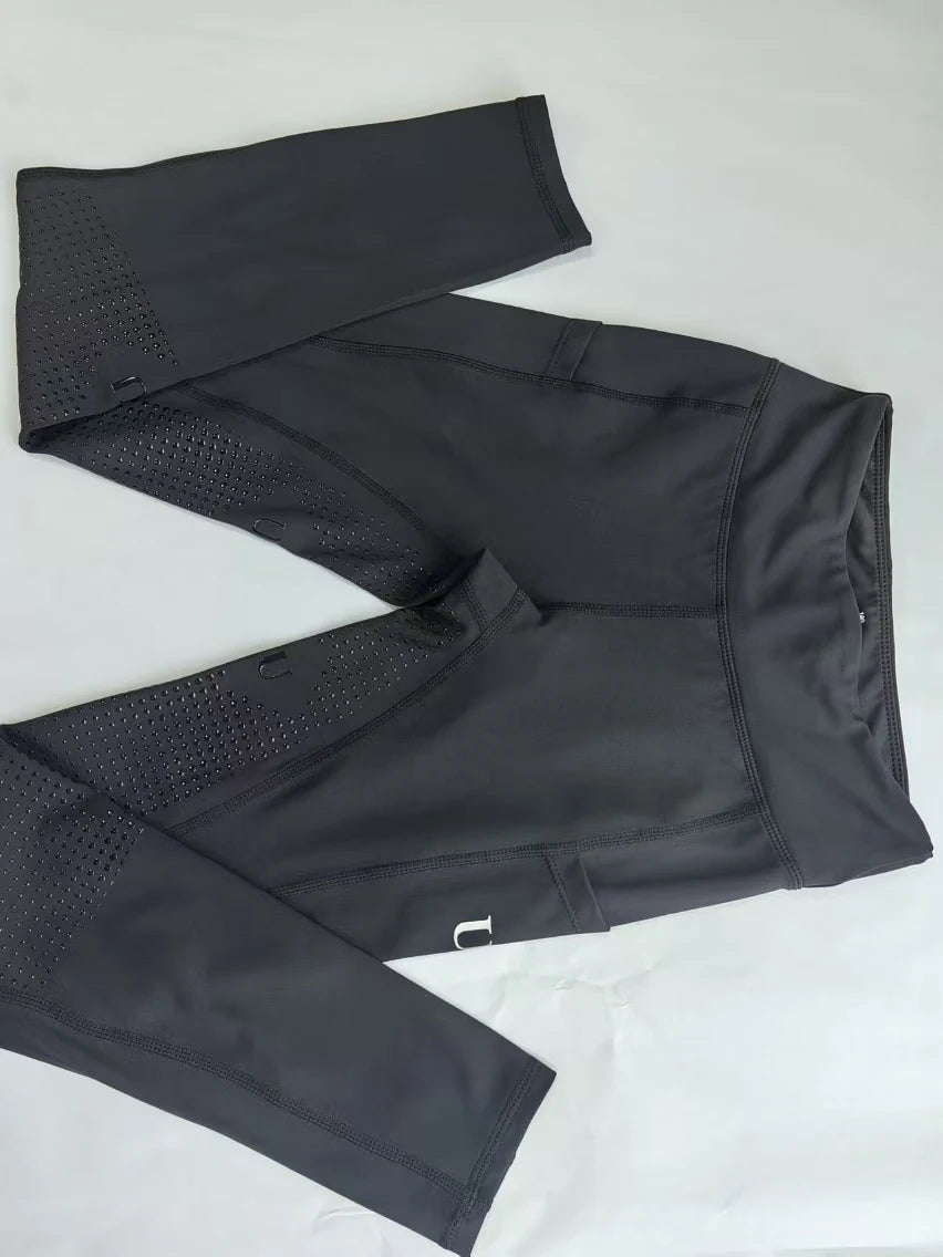 children's horse riding pants full silicone